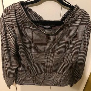 off the shoulder shirt